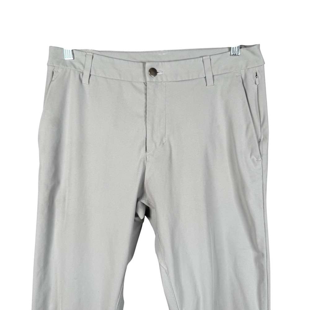 Lululemon Commission Pants Men's 32x34 Asphalt Gray Golf Performance M5AFE - Picture 3 of 16